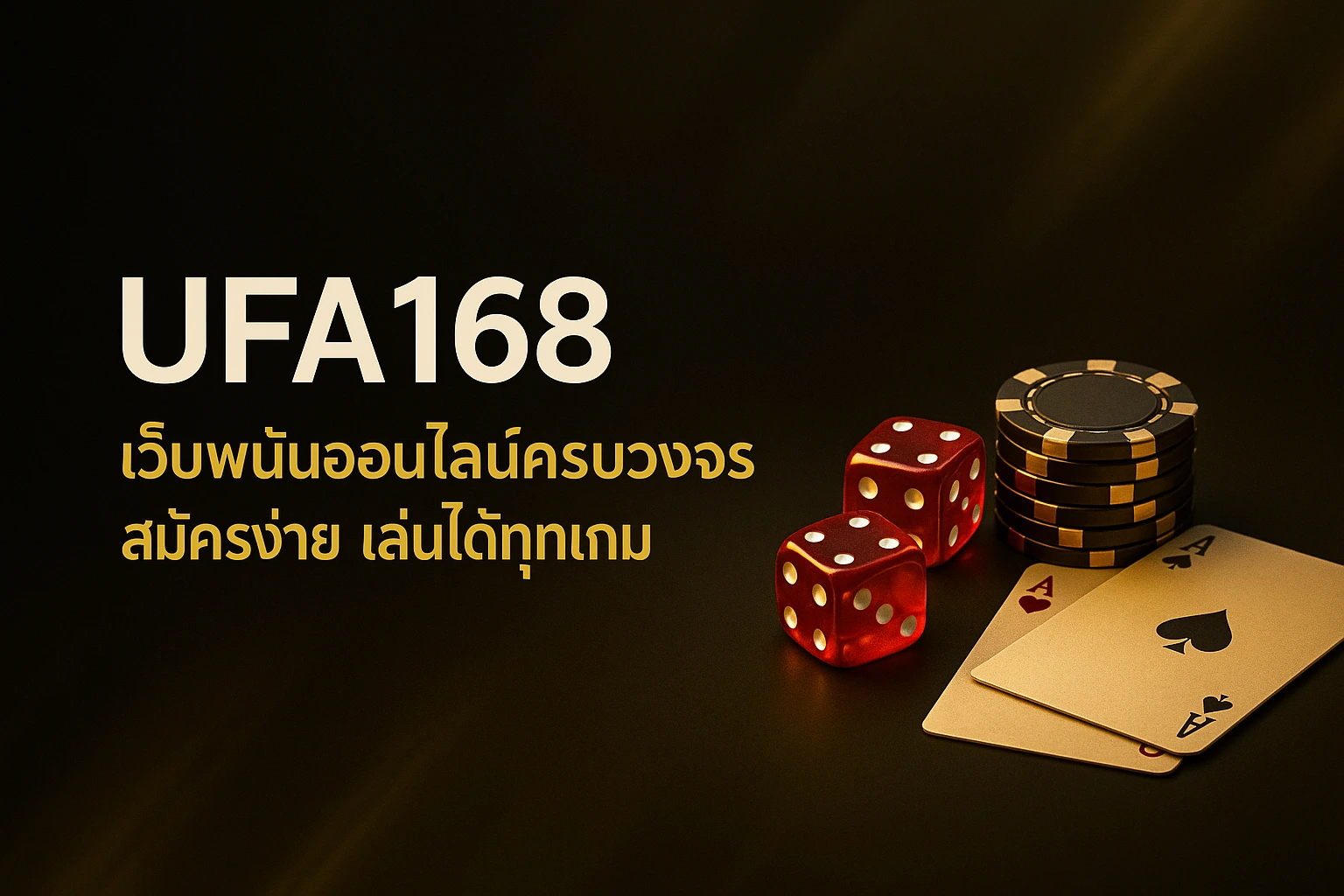 UFA168 ครบวงจร