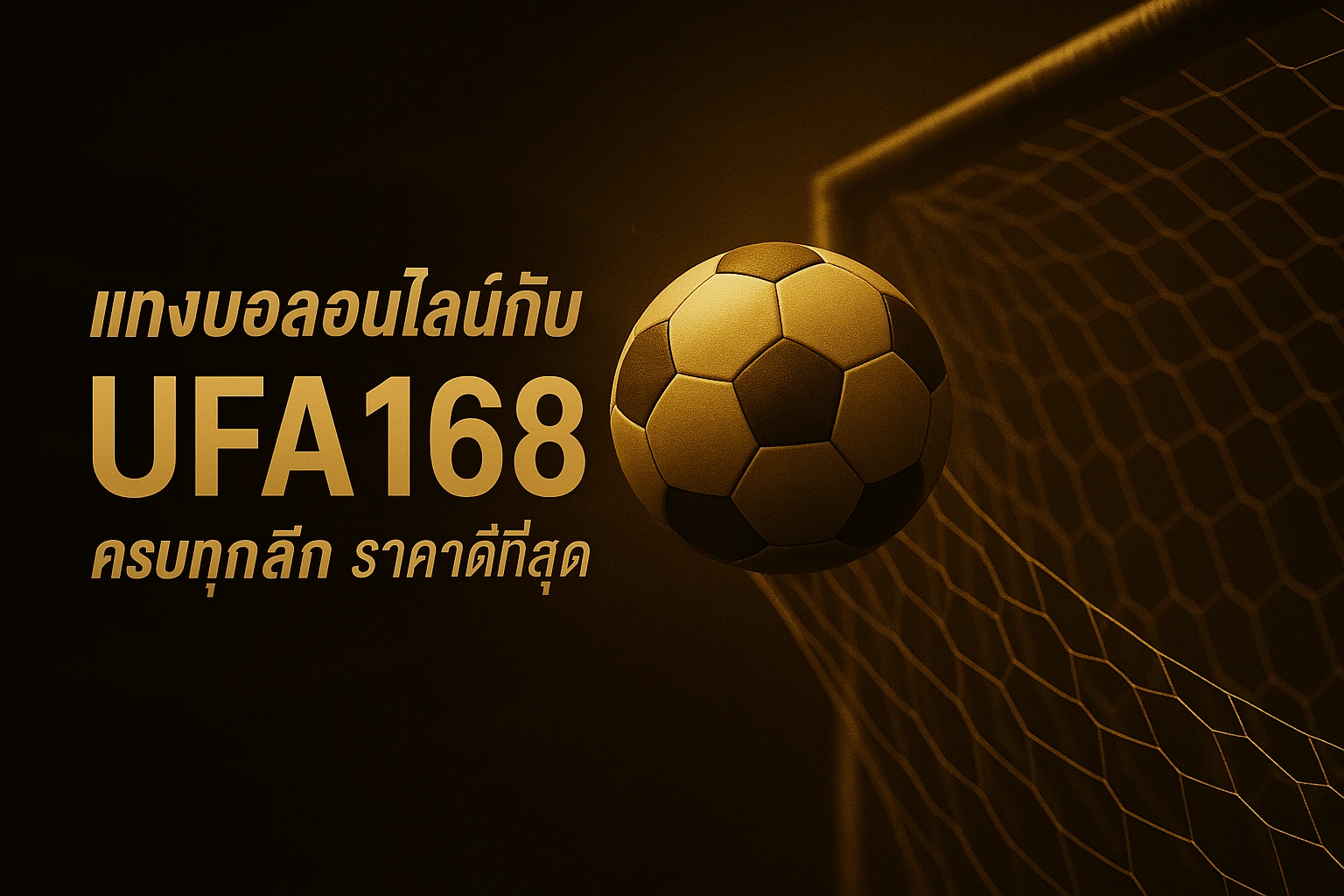 แทงบอลออนไลน์ UFA168